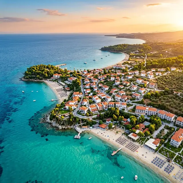 Halkidiki — Kasandra i Sitonija vodič 2026 | Flamingo Transport