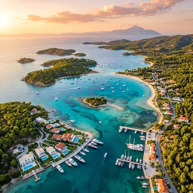 Plaže Halkidikija 2026 — vodič po prstovima Kasandra Sitonija | Flamingo Transport