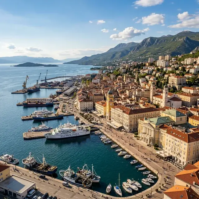 Cena kombi prevoz Beograd – Rijeka od vrata do vrata — Flamingo Transport