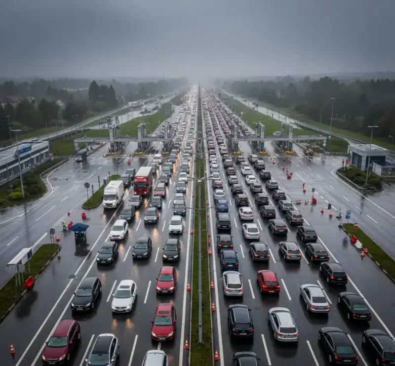 Granični prelazi Srbija Hrvatska kamere stanje uživo — Flamingo Transport vozač